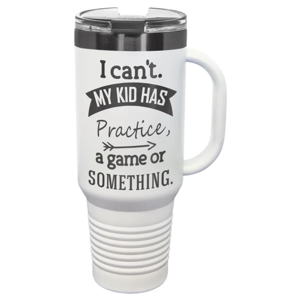 Personalized 40 oz. Ghost Travel Mug