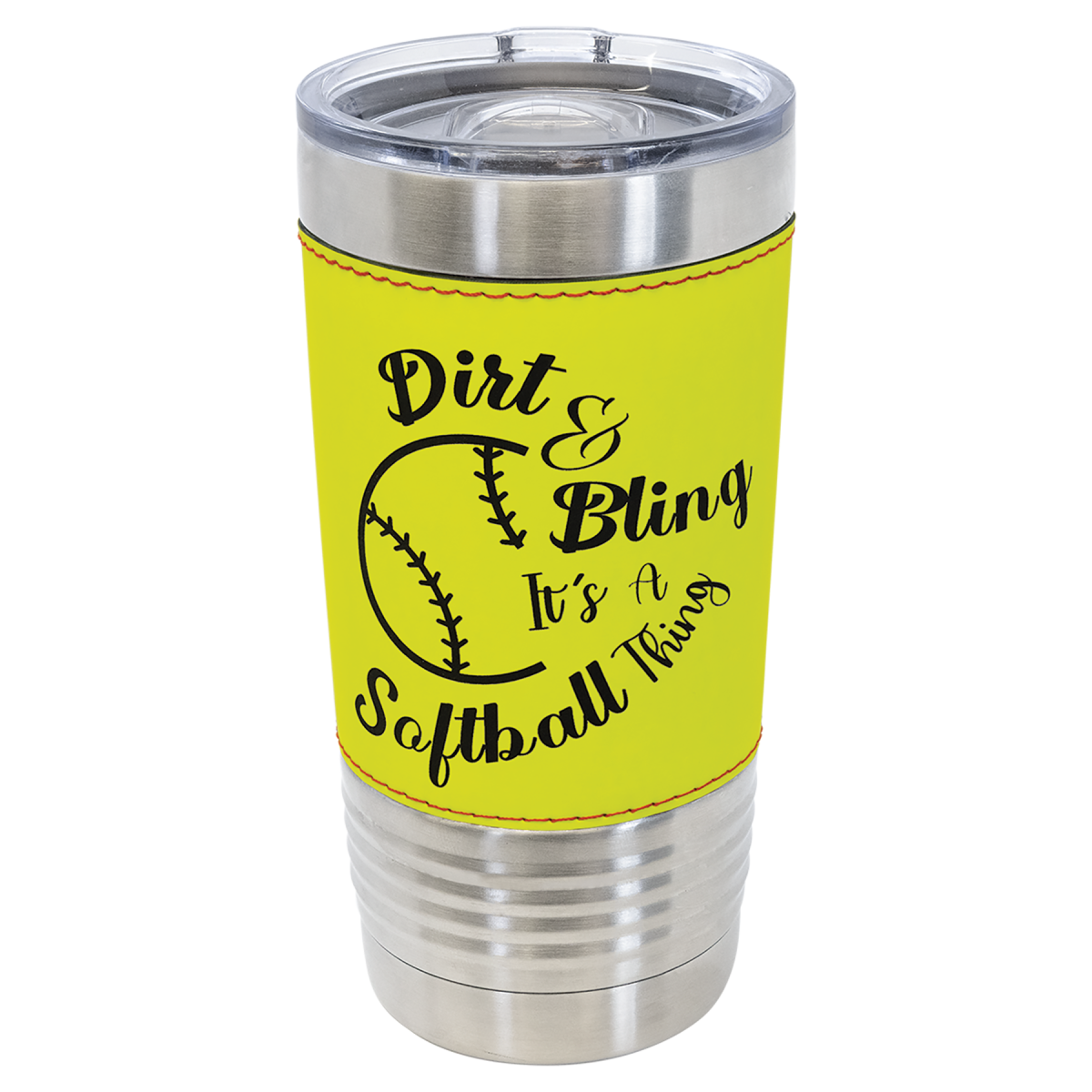 Personalized 20 oz. Baseball Tumbler - Image 7
