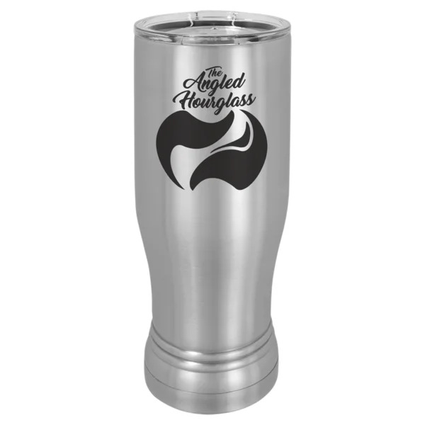 Personalized 14 oz. Polar Camel Pilsner w/Clear Lid