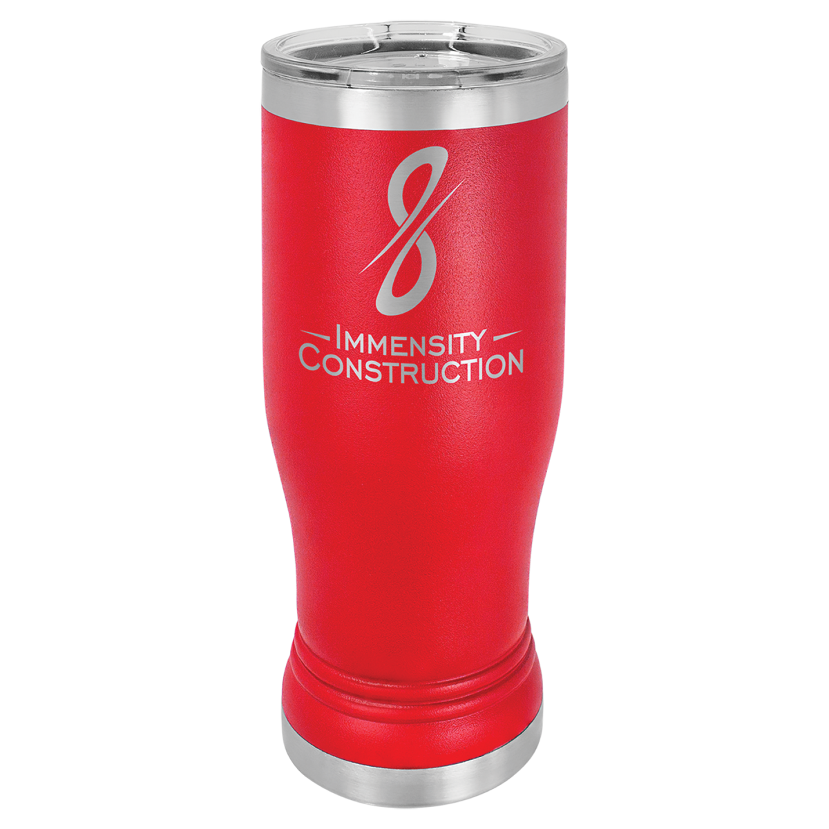 Personalized 14 oz. Polar Camel Pilsner w/Clear Lid - Image 5