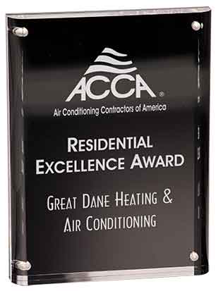 Custom Engraved 6" x 8" Magnetic Acrylic Award