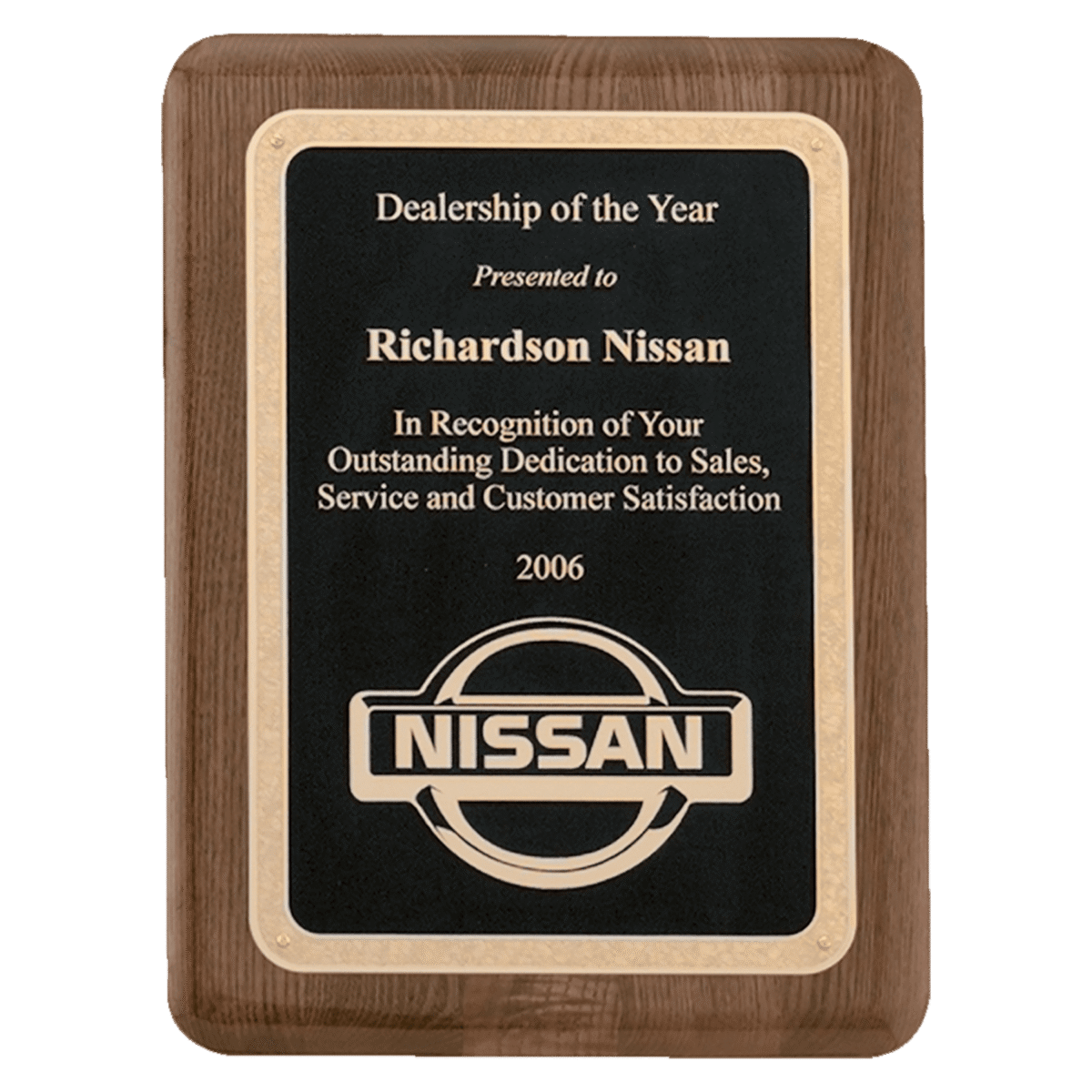 Custom Engraved 7" x 9" Premium Plate - Image 3