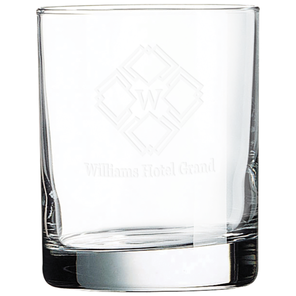 Personalized 10 1/2 oz. On The Rocks Glass
