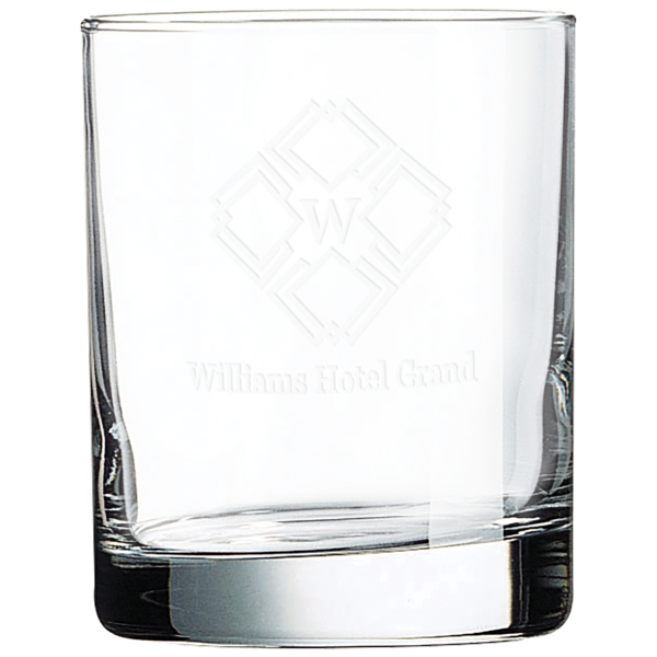 Personalized 10 1/2 oz. On The Rocks Glass