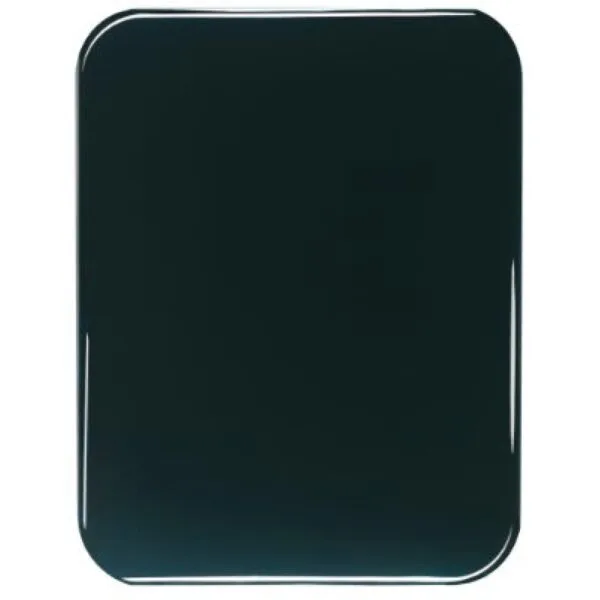 Custom Engraved 10 1/2" x 13" Black Piano Round Corner Plaque