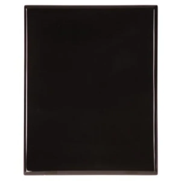 Custom Engraved 7" x 9" Premium Black Piano Plaque