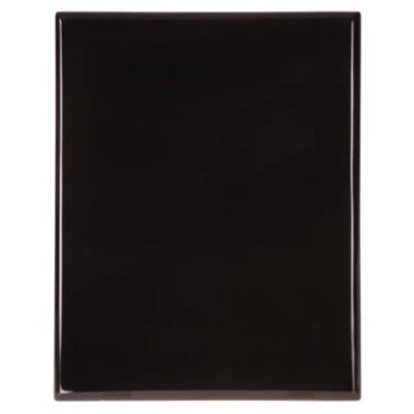 Custom Engraved 9" x 12" Premium Black Piano Plaque