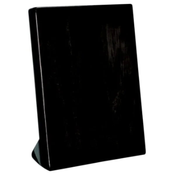 Custom Engraved 5" x 7" Black Piano Standing Plaque