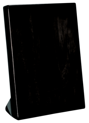 Custom Engraved 5" x 7" Black Piano Standing Plaque