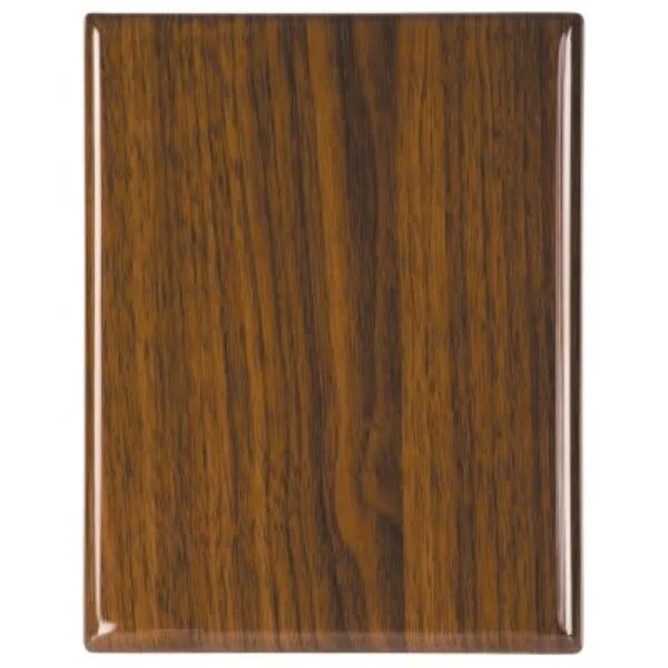 Custom Engraved 10 1/2" x 13" Walnut Piano Plaque