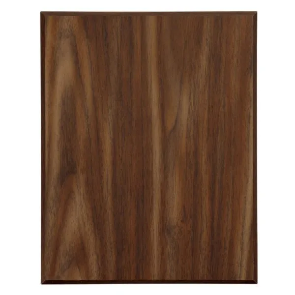 Custom Engraved 18" x 24" Value 45 Degree Bevel Edge Walnut Finish Plaque