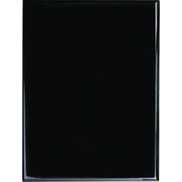 Custom Engraved 8" x 10" Value Black Piano Plaque