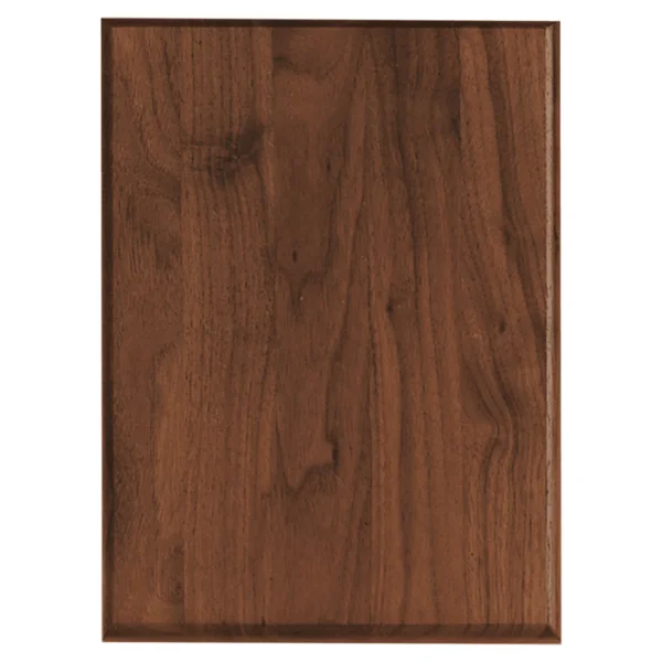 Custom Engraved 6" x 8" All Walnut Plaque