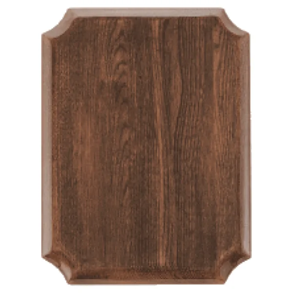 Custom Engraved 7" x 9" Walnut Piano Plaque