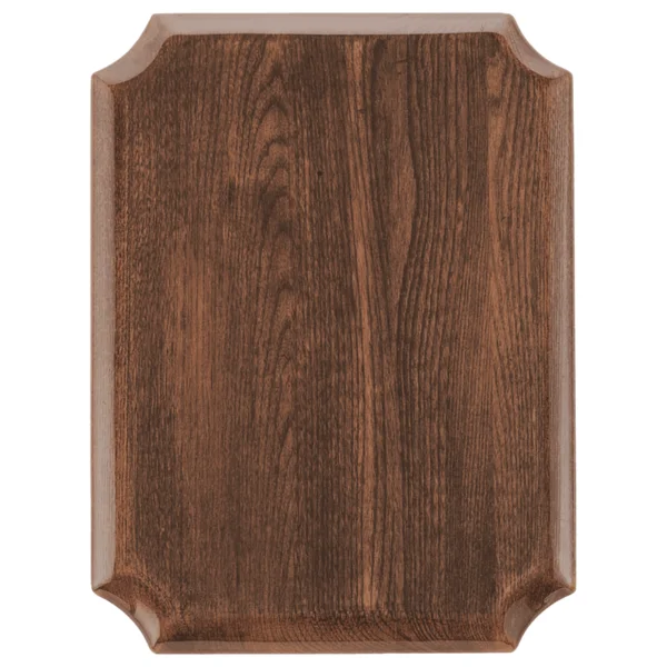 Custom Engraved 11"x15" Premium Walnut Piano Plaque with Notched Corners