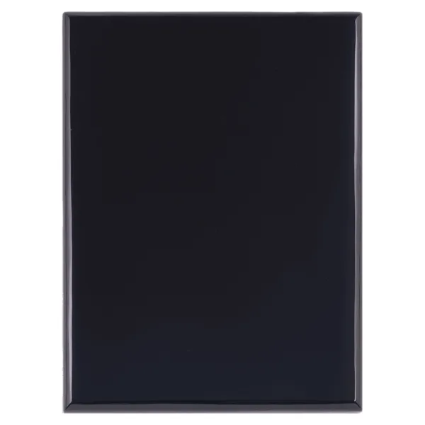 Custom Engraved 9" x 12" Black Piano Plaque