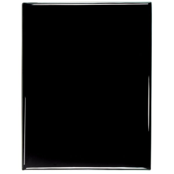Custom Engraved 8" x 10" Black Piano Plaque