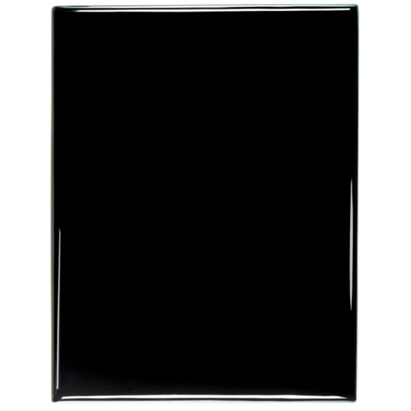 Custom Engraved 8" x 10" Black Piano Plaque
