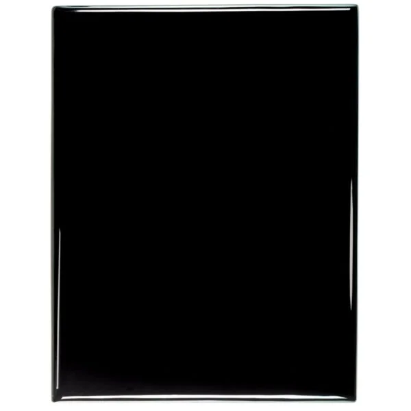 Custom Engraved 8" x 10" Black Piano Plaque